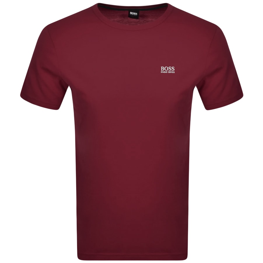 Alternative Image for ProductBOSS Bodywear Crew Neck T Shirt Burgundy1